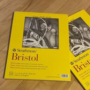 Strathmore Bristol Paper Pad NWT 20 sheets